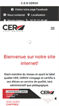 Mobile Screenshot of cer-cerov.fr